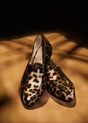 Ema Leopard Print Loafers