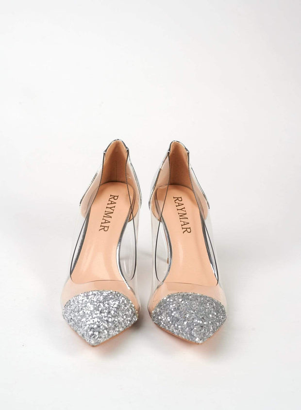 Silver Ladies Heel